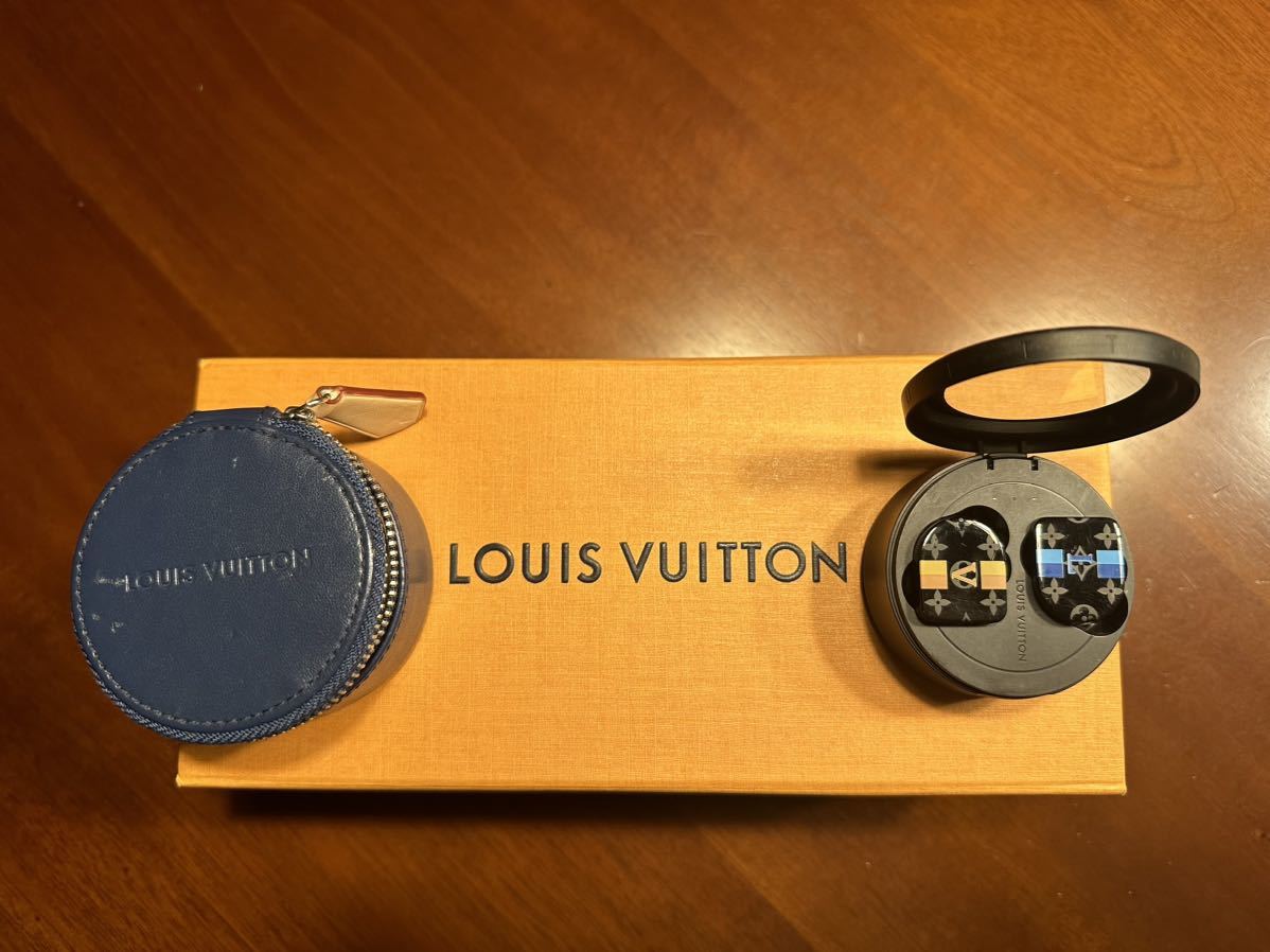LOUIS VUITTON ルイヴィトン ホライゾン アセテート Bluetooth ワイヤレスイヤフォン イヤフォン メンズ ブルートゥース_画像1