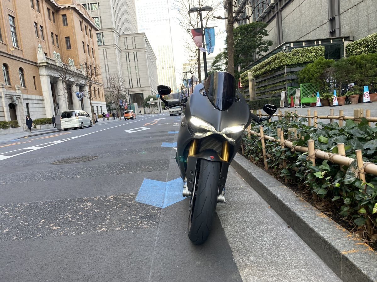 DUCATI 1199 Panigale S 5,000km Full six カーボンカウル アルミタンク カスタム多数_画像8