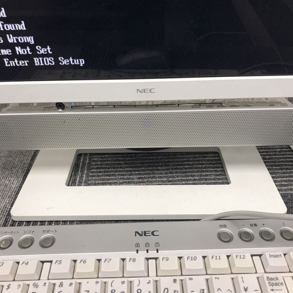 NEC PC-VL570JG デスクトップパソコン キーボード Windows vista 通電確認済み_画像3