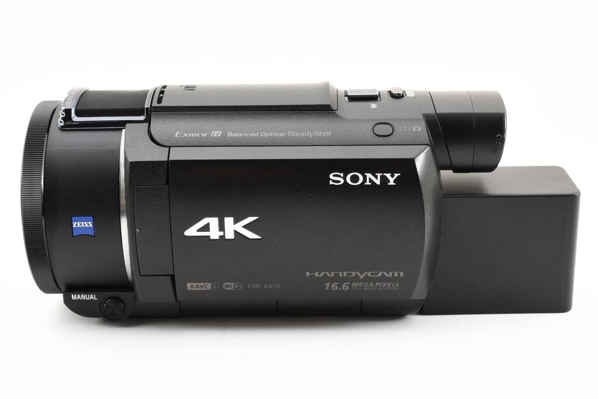 SONY FDR-AX55 デジタルビデオカメラ ハンディカム 4K #K2714の画像8