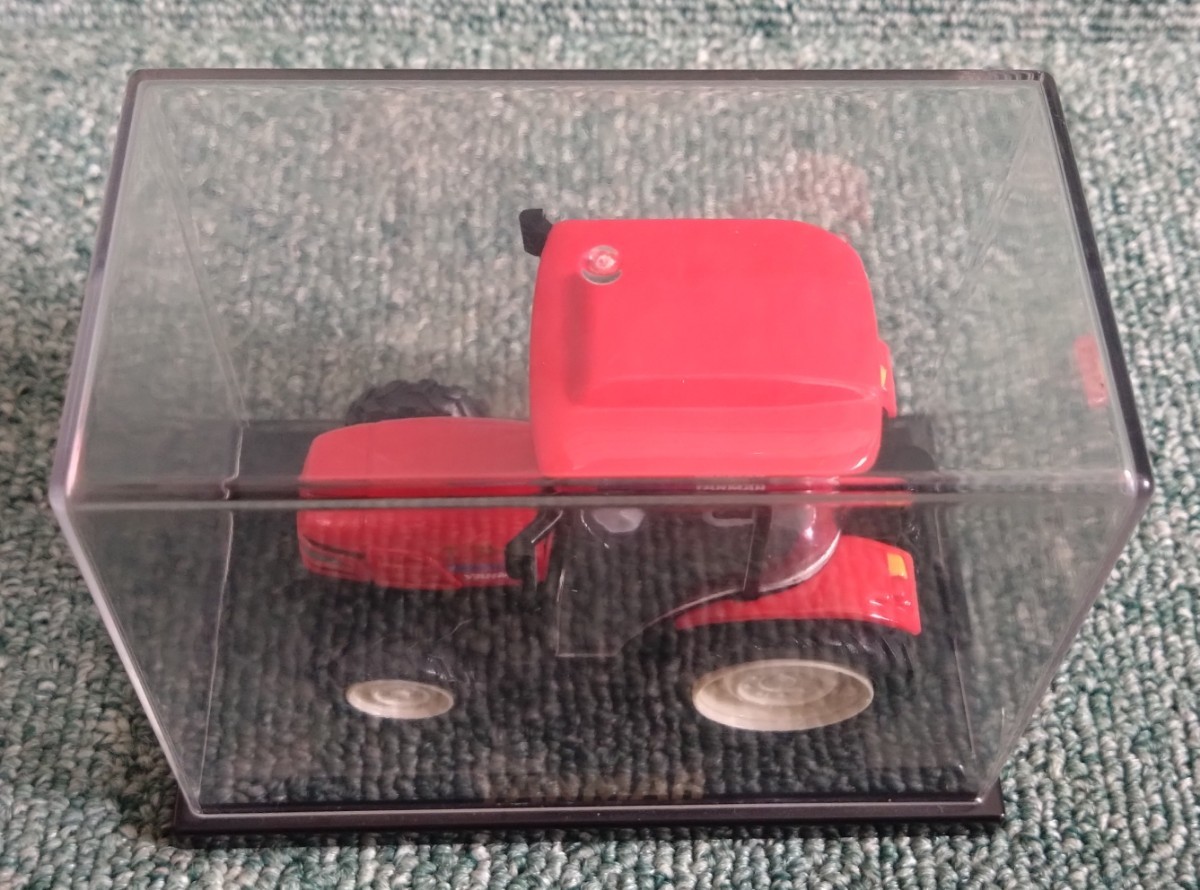 YANMAR Yanmar tractor eko tiger minicar model Manufacturers Novelty not for sale acrylic fiber case scratch equipped 