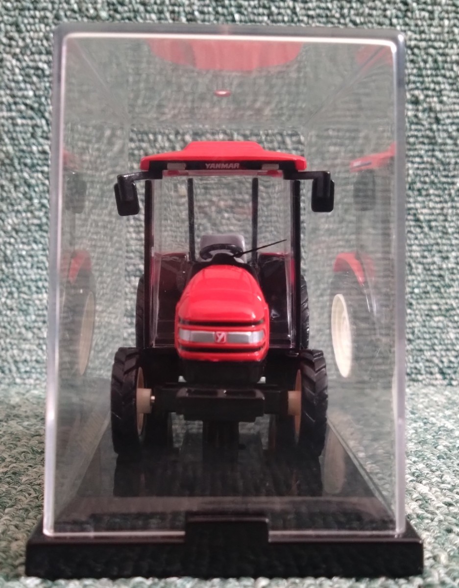 YANMAR Yanmar tractor eko tiger minicar model Manufacturers Novelty not for sale acrylic fiber case scratch equipped 