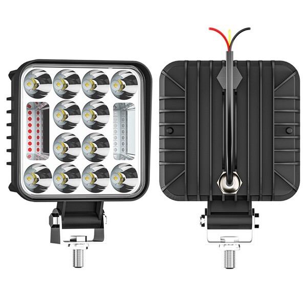 78W ワークライト 作業灯 警告灯 3モードタイプ LED 夜間作業 前照灯 4インチ ストロボ機能 4x4 トラック 4C-78W 12V/24V 2個_画像6