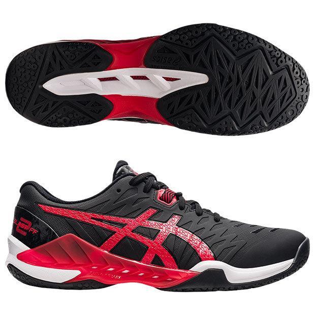 * Asics * новый товар blast FF 2/BLAST FF 2 26cm черный × электрический красный гандбол обувь 