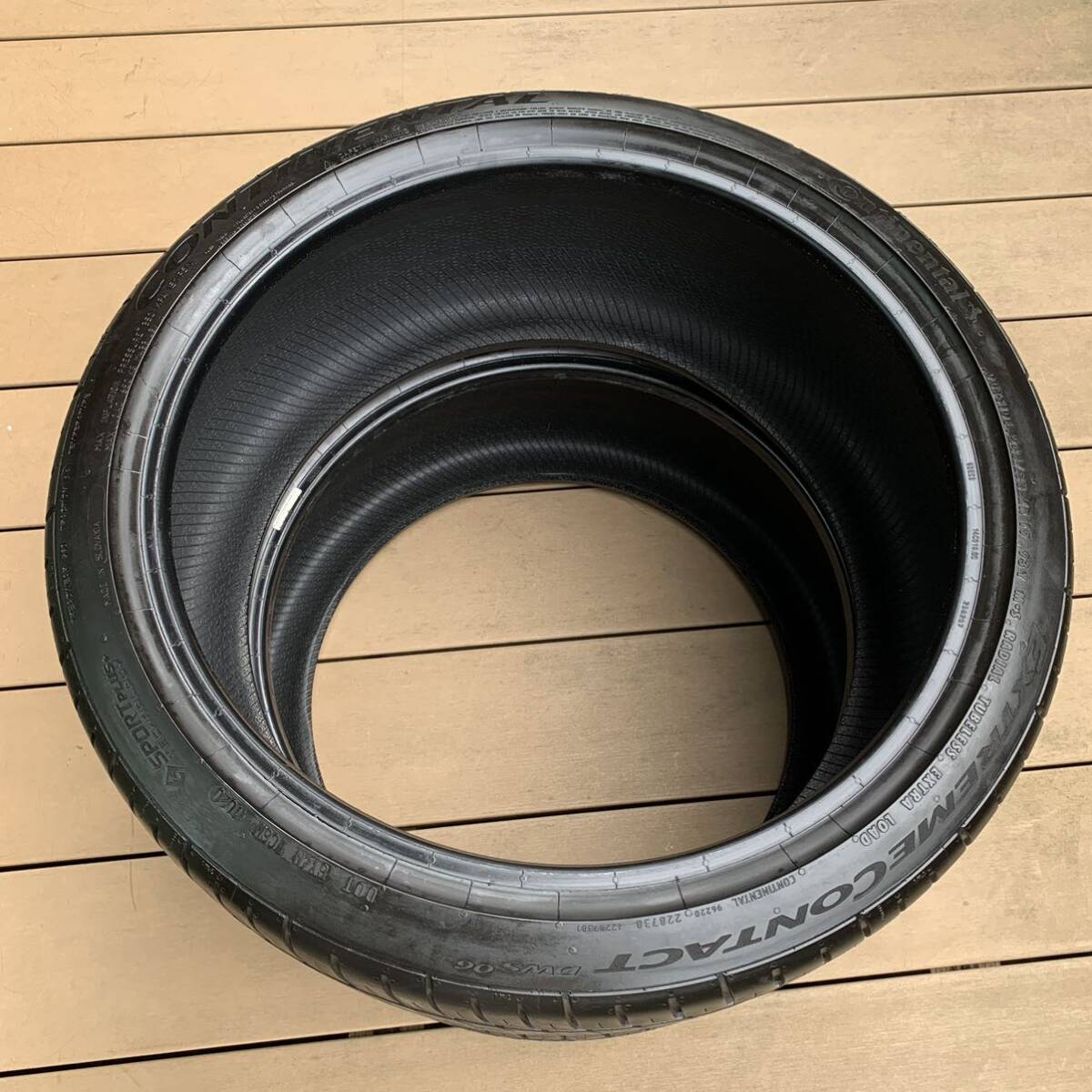 【中古】2020年製 245/35R19 93Y XL 19インチ コンチネンタル エクストリームコンタクト DWS06 2本_画像9