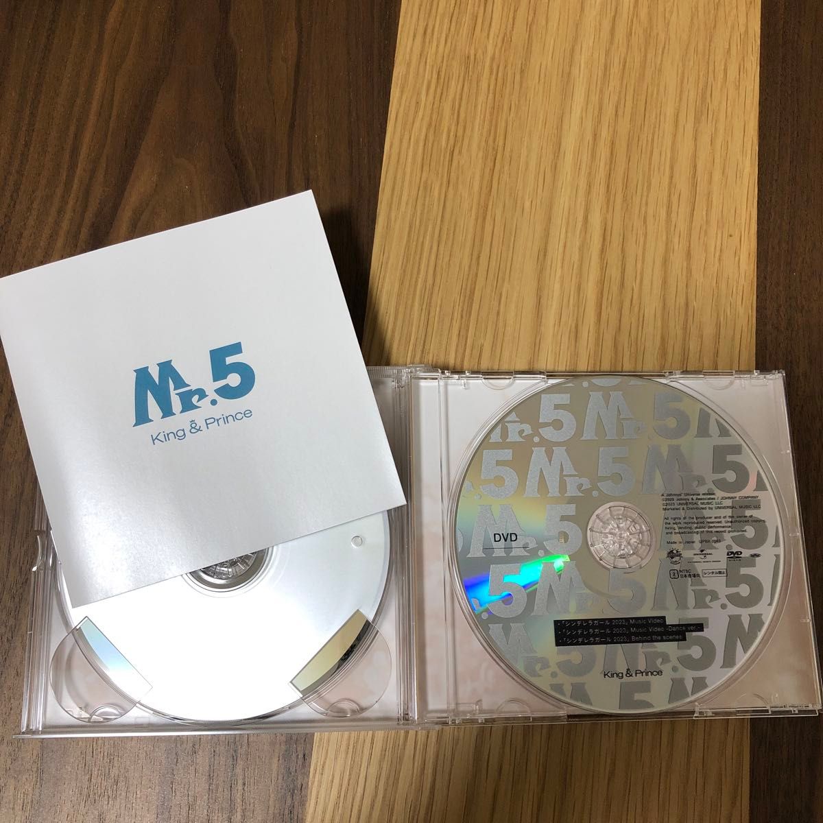 【美品】初回盤A (初回仕様) 動画視聴シリアル封入 DVD付 King & Prince 2CD+DVD/Mr.5 