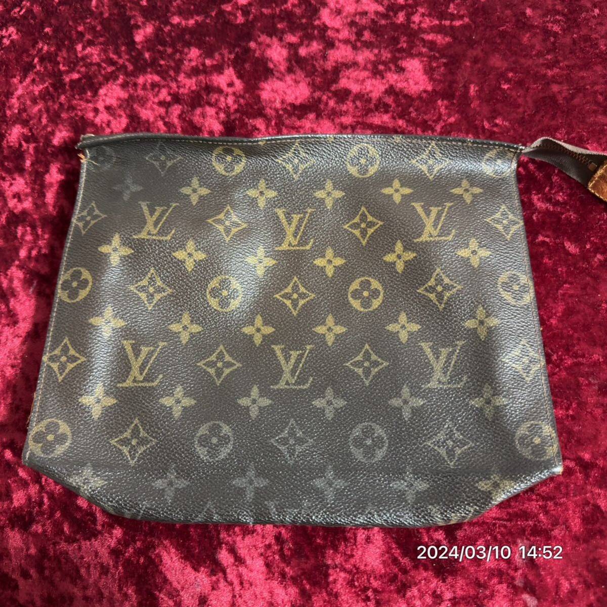 1000円〜　LOUIS VUITTON ルイヴィトン モノグラム ポーチ ミニバッグ　セカンドバッグ クラッチバッグ 送料無料_画像1