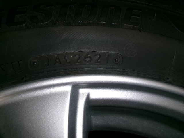 送料無料【VI LENTO】5.5J×15インチ+42 PCD100-4H☆2021年！BRIDGESTONE　VRX3 175/65R15 4本//タイヤ＆ホイール招きモアイ 長野大橋店_画像4