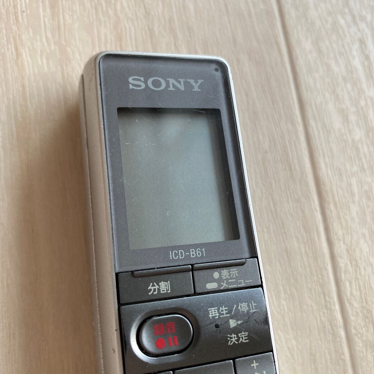 SONY ICD-B61 ソニー ICレコーダー ボイスレコーダー 送料無料 S920_画像2