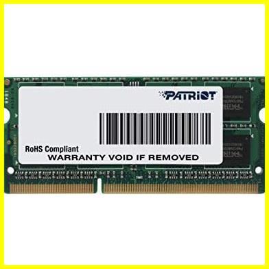 ★8GB_1600MHz★ Patriot Memory DDR3 1600MHz 8GB PC3-12800 CL11 SODIMM ノートパソコン用メモリ 低電圧 1.35V - PSD38G1600L2S_画像1