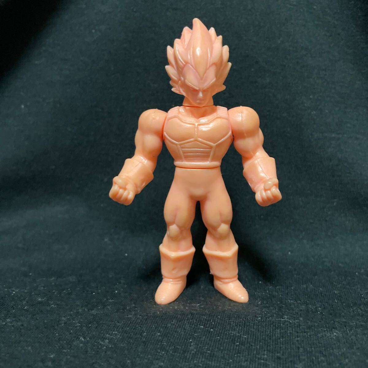 ドラゴンボール　デカ消し　スーパーフィギュア　ベジータ　肌色　Dragonball z ドラ消し　pail orange バンダイ Vegeta 消しゴム 塩ビ_画像1