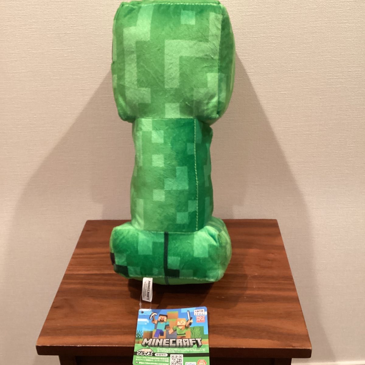 マインクラフト BIGぬいぐるみ　クリーパー　マイクラ　32cm ★圧縮袋にて配送※同型で23cmもありますのでご注意ください