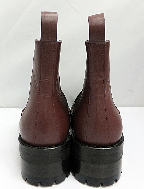 MISTERGENTLEMAN SAKIAS 5STITCH SIDEGORE BOOT MGQ-AC19 ボルドー 26cm / ミスタージェントルマン サキアス サイドゴアブーツ レザー Mr.