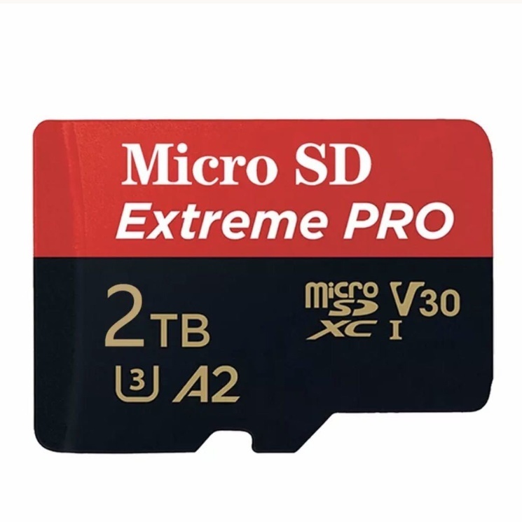 2TB microSD　★アダプター、プラケース付き★　マイクロSD microSDカード SDカード 1TB　_画像1