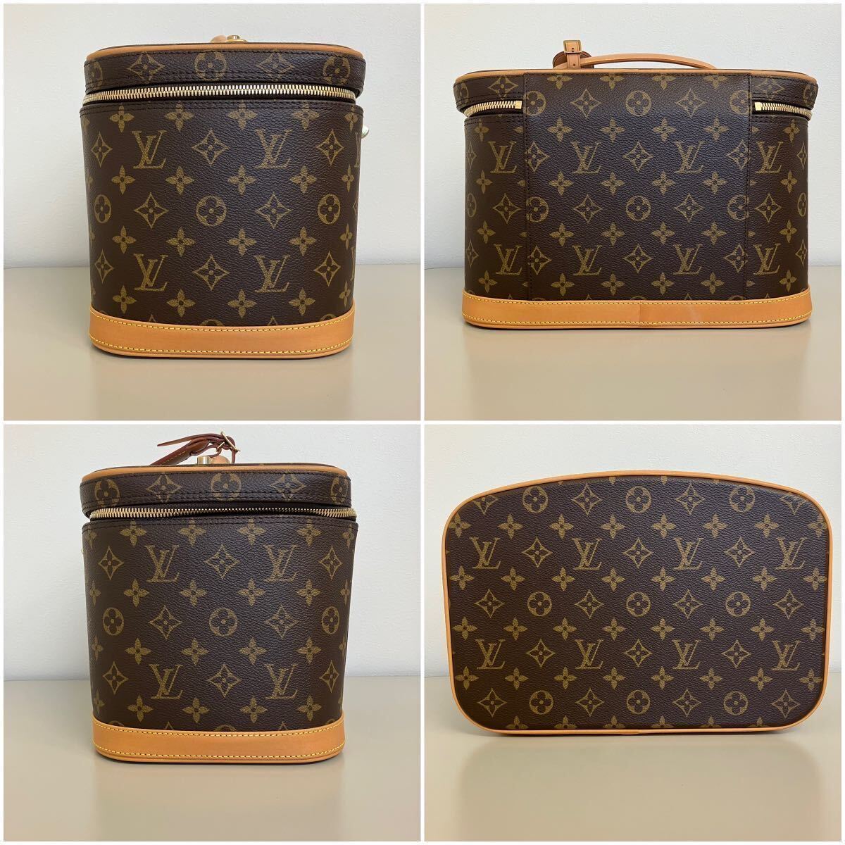 【未使用】LOUIS VUITTON ルイヴィトン モノグラム ニースBBバニティバッグ バニティ 化粧ケース ハンドバッグ M47280_画像3