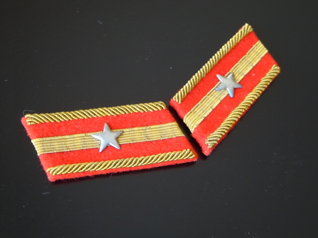 [実物級]大日本帝国陸軍98式少尉襟章(森商会精密複製)の画像2