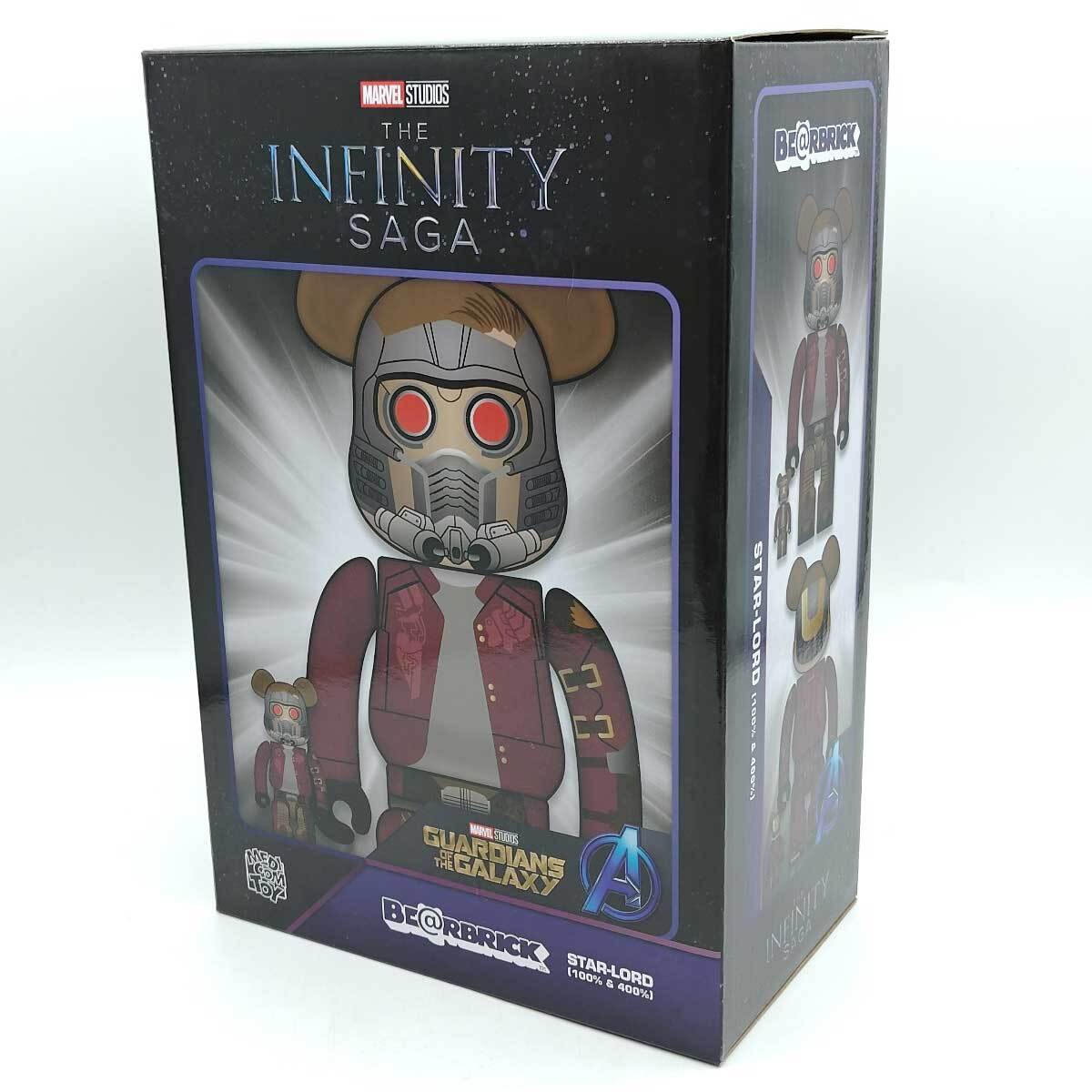 5409円 【中古・未使用品】BE@RBRICK STAR-LORD 100% & 400 5409円 【中古・未使用品】BE@RBRICK STAR-LORD 100% & 400