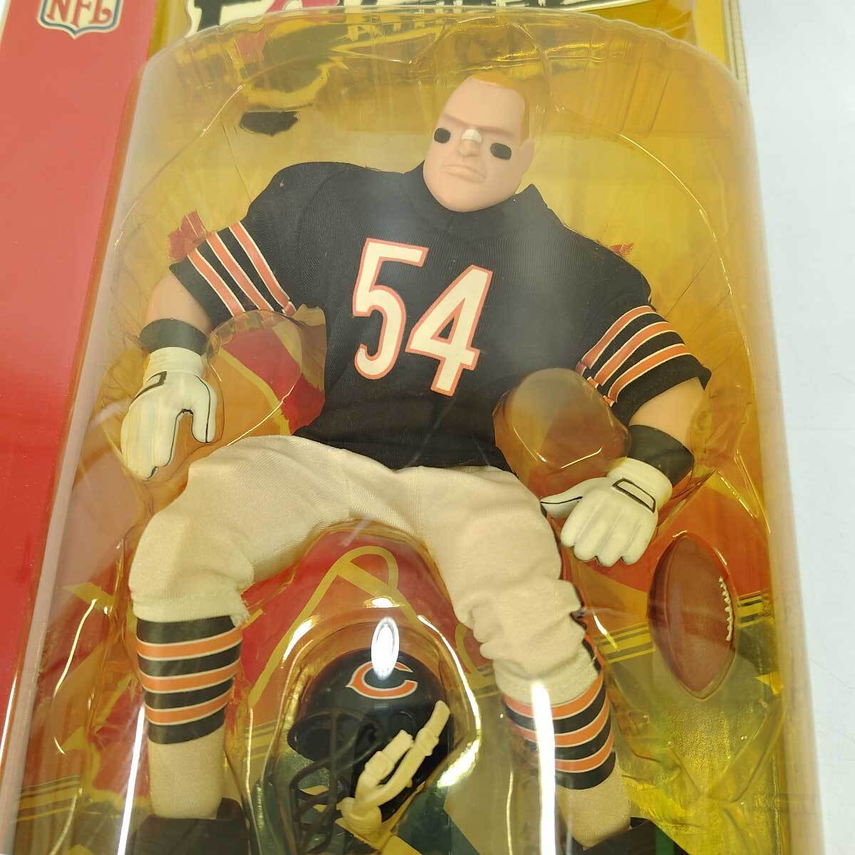 【中古】Extreme Athletes Brian Urlacher NFL エクストリーム シカゴベアーズ ブライアン アーラッカー フィギュア_画像2