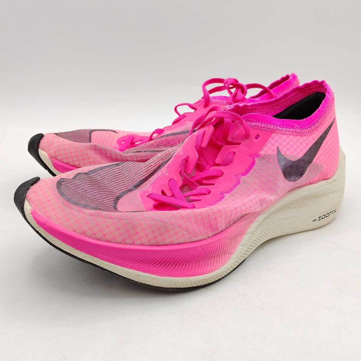 【中古】ナイキ ZOOMX VAPORFLY NEXT% ズームX ヴェイパーフライ ネクスト 25.5cm AO4568-600 メンズ NIKE