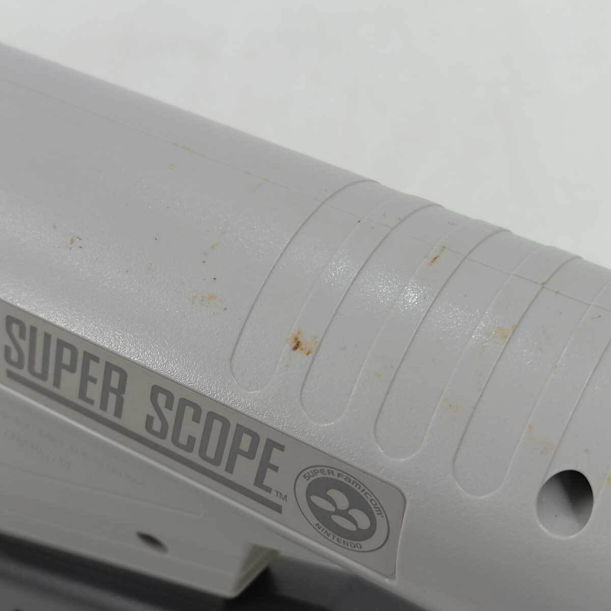 【中古】[ジャンク] 任天堂 スーパーファミコン スーパースコープセット SHVC-SSA Nintendoの画像6