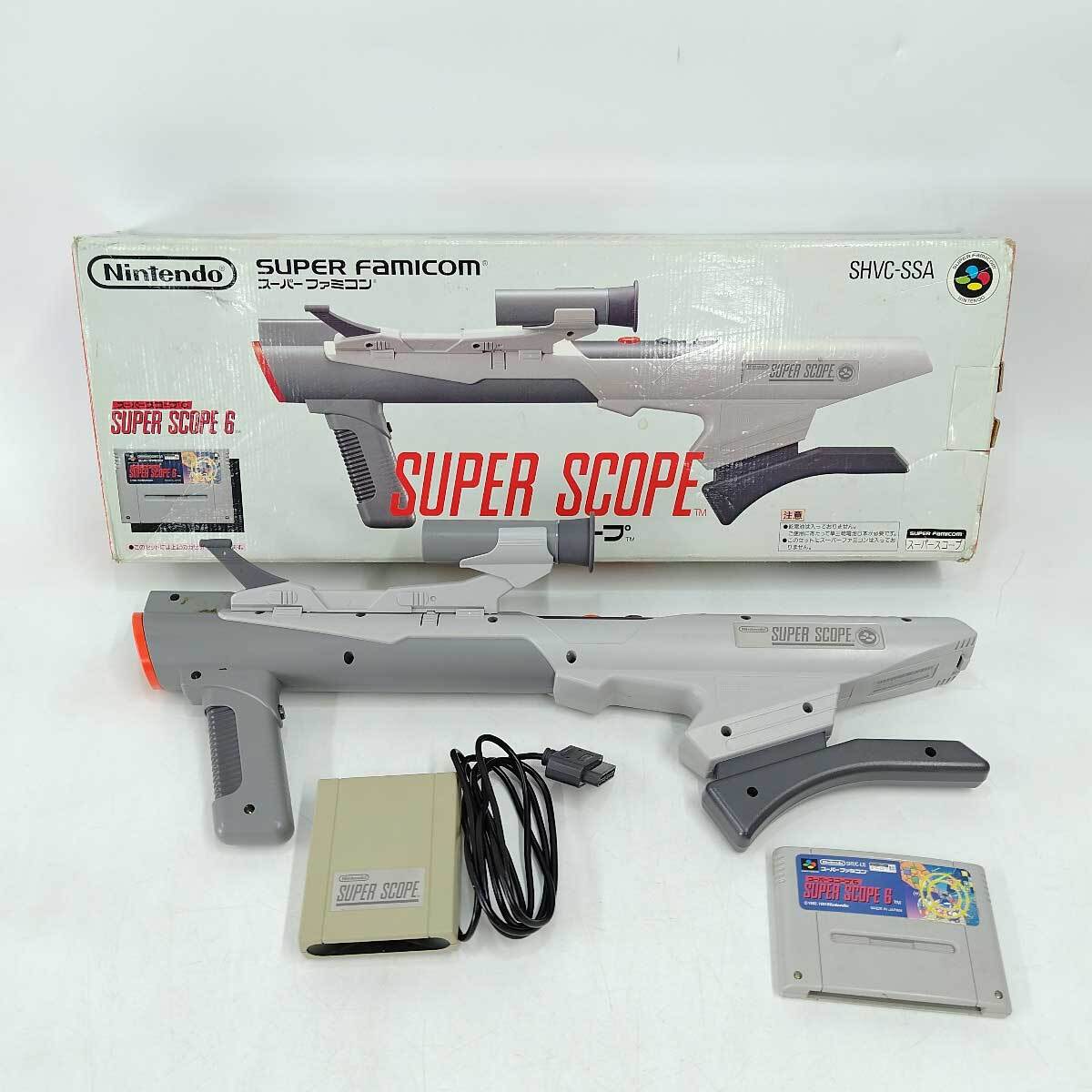 【中古】[ジャンク] 任天堂 スーパーファミコン スーパースコープセット SHVC-SSA Nintendoの画像1