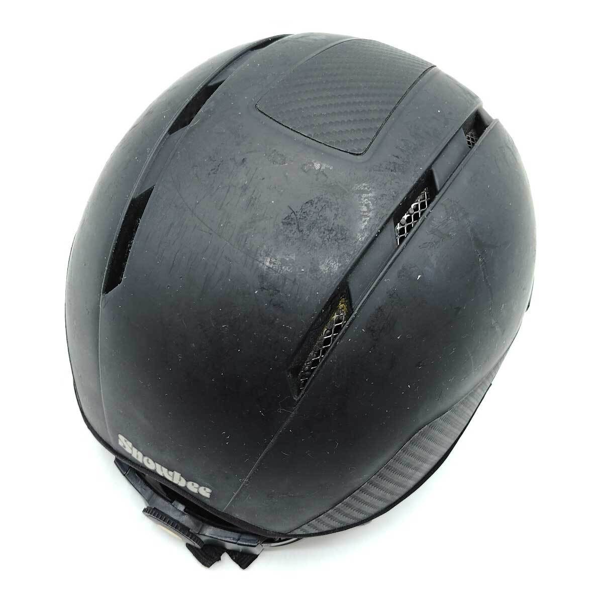 【中古】SHOWBEE クールマックス 乗馬 ヘルメット サイズS/M 52-56cm ブラック 収納カバー付きの画像6