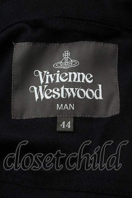 【USED】Vivienne Westwood MAN LILYボンバージャケット ヴィヴィアンウエストウッド ビビアン 44 黒 【中古】 S-24-01-31-011-jc-AS-ZS_画像3