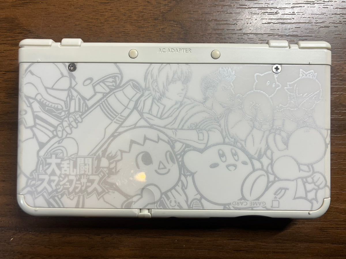 E/1601 美品 動作OK Nintendo 3DS 大乱闘スマッシュブラザーズバージョン 白_画像5