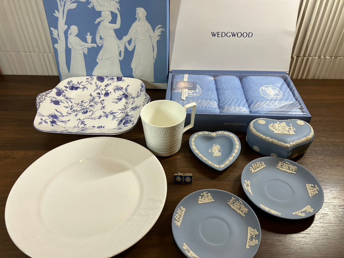 C/1622 WEDGWOOD ウェッジウッド まとめ 食器 タオル カフス_画像1