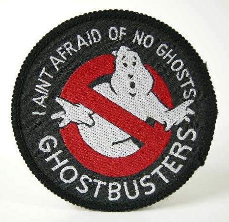  призрак Buster z80s оригинал VINTAGE неиспользуемый товар Vintage нашивка GHOSTBUSTERS