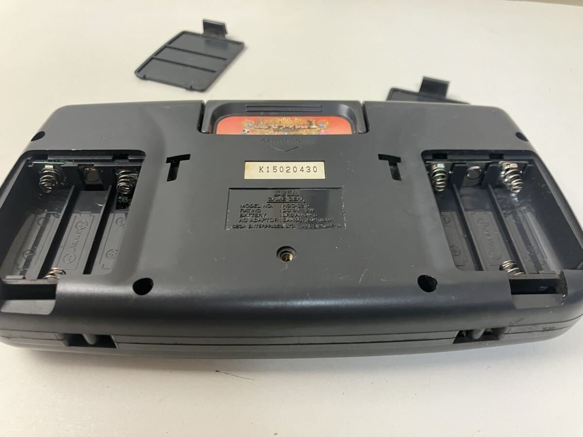 SEGA HGG-3210 ゲームギア本体のみの画像4