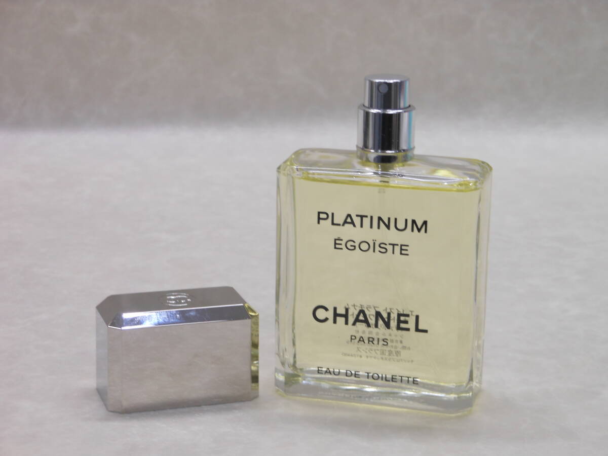 ☆未使用品☆#28863 シャネル/CHANEL エゴイスト EGOISTE プラチナム プルームオム オードトワレット 100ml 現状品_画像6