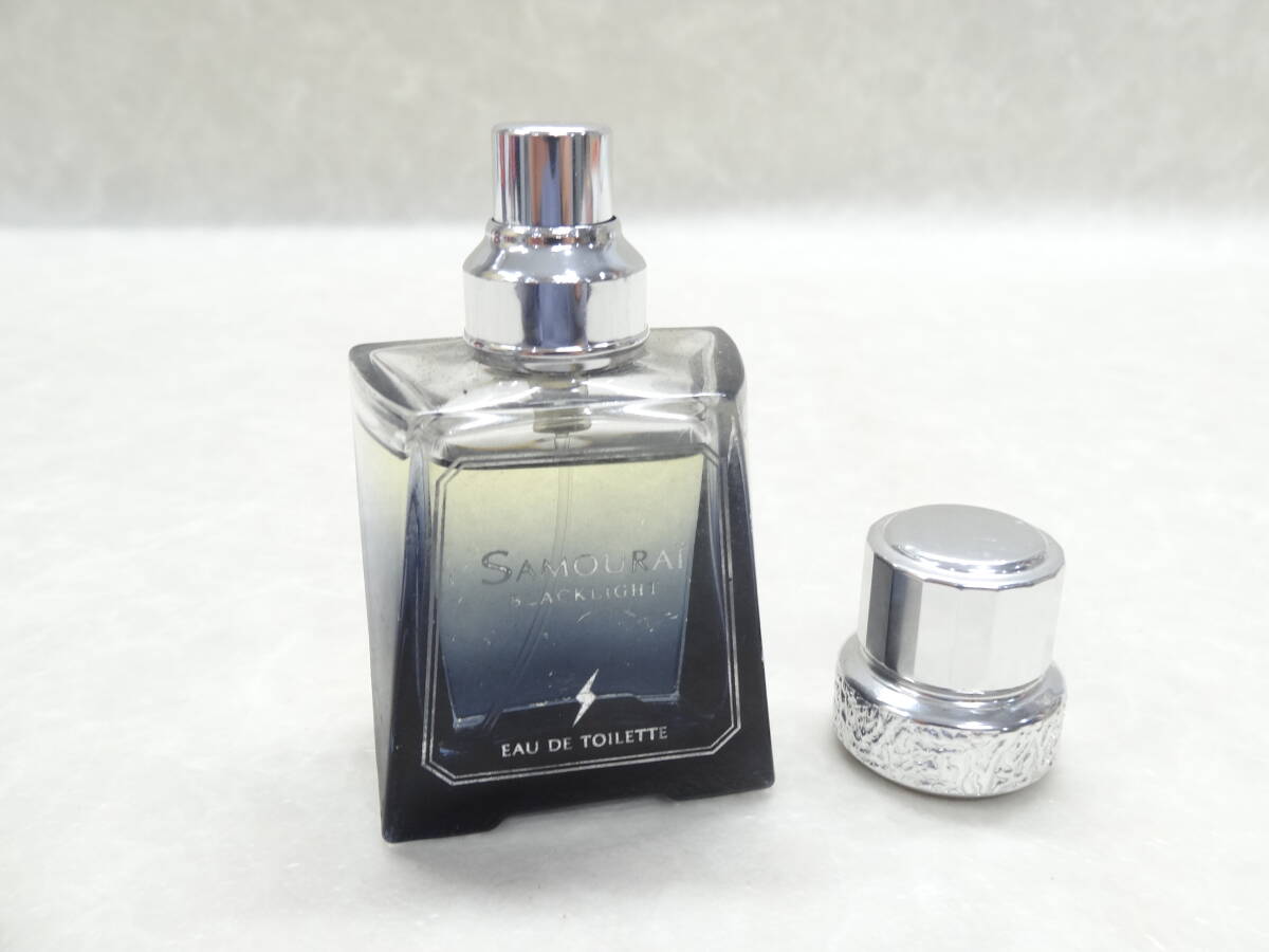 * perfume *#29090 SAMOURAI/ Samurai BLACK LIGHT black light o-doto crack Alain Delon ALAIN DELON 30ml remainder 9 break up rank used present condition goods 