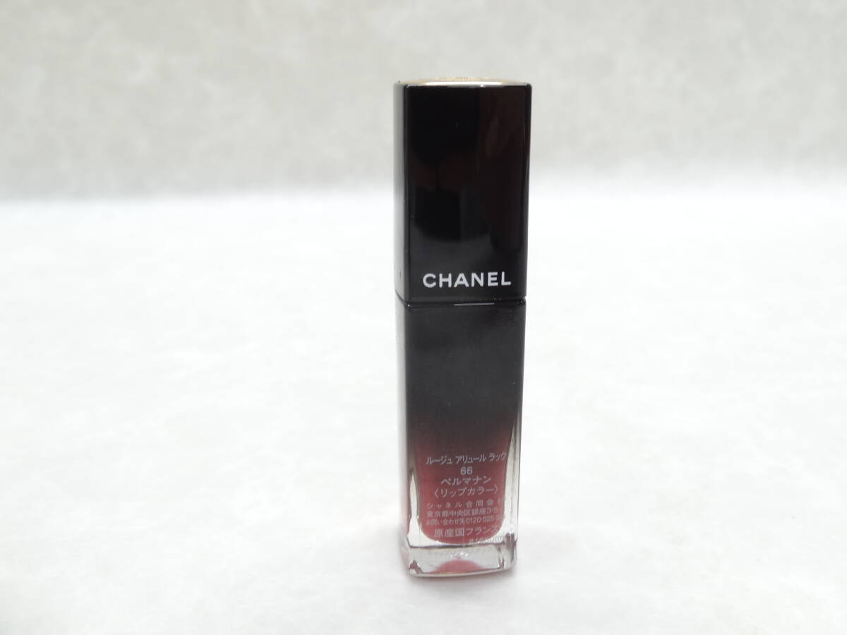 ☆リップ☆#29234 シャネル/CHANEL ルージュ アリュール ラック 66 ペルマナン リップカラー 5.5ml 中古 現状品_画像1