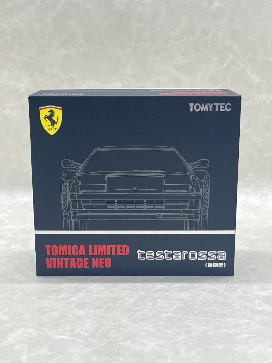 #27095 TOMYTEC トミーテック トミカ リミテッド ヴィンテージ ネオ Ferrari Testarossa フェラーリ テスタロッサ 後期型 ブラック_画像1