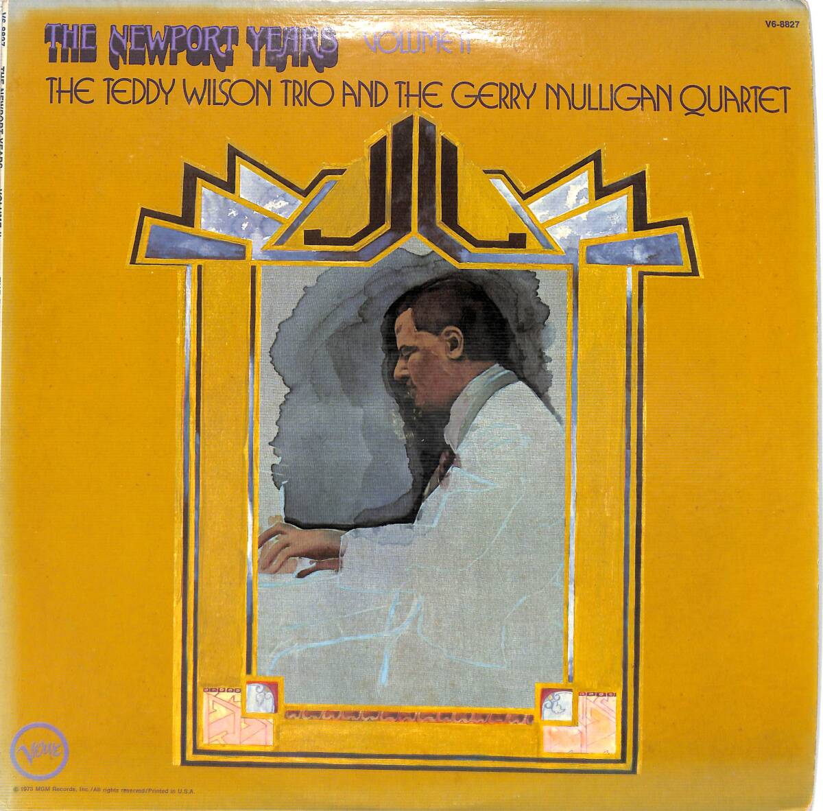 h1333/LP/米/The Teddy Wilson Trio And The Gerry Mulligan Quartet/The Newport Years Volume II_画像1