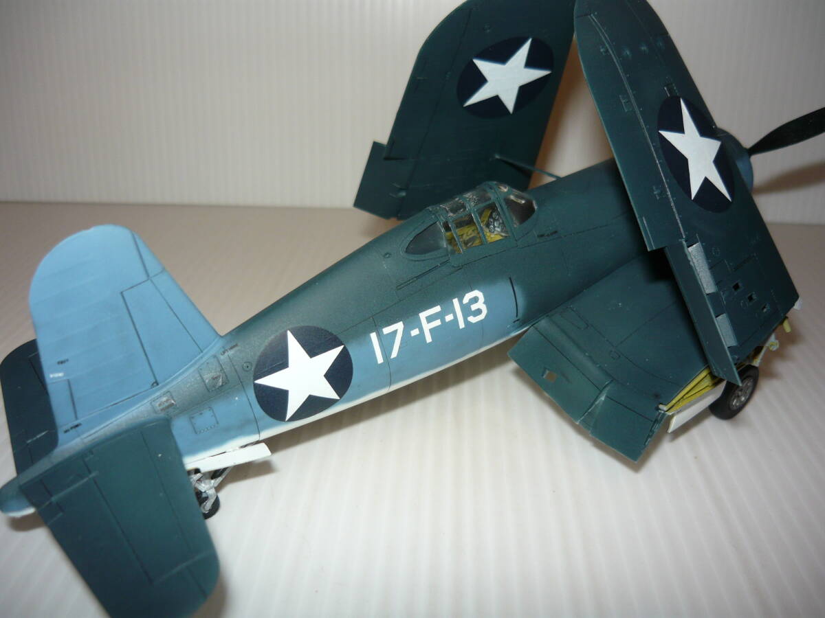 完成品　1/48　チャンスヴォートF4U-1/2バードケージコルセア　タミヤキット_画像3