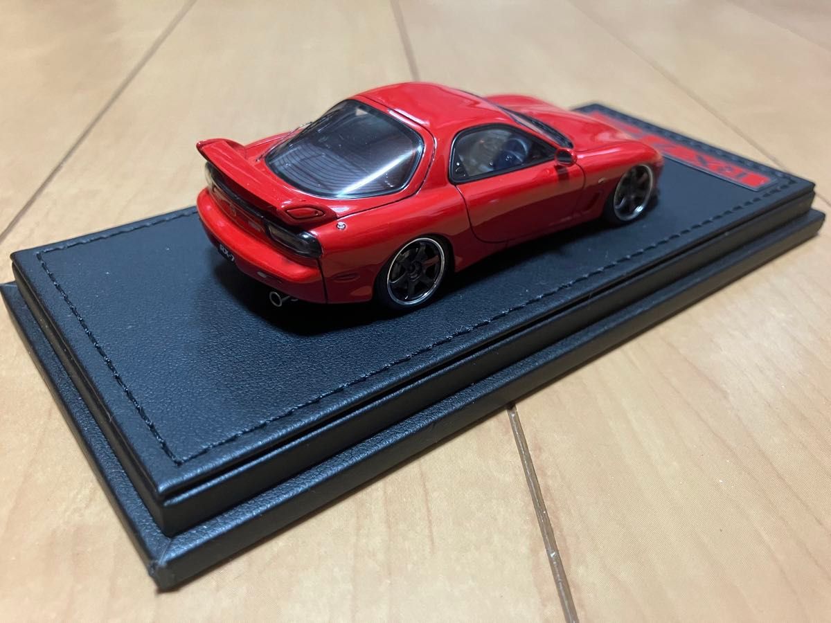 2024公式店舗 RX-7 マツダ 1/43 イグニッションモデル (FD3S) RS【IG0203 Type hpi・racing