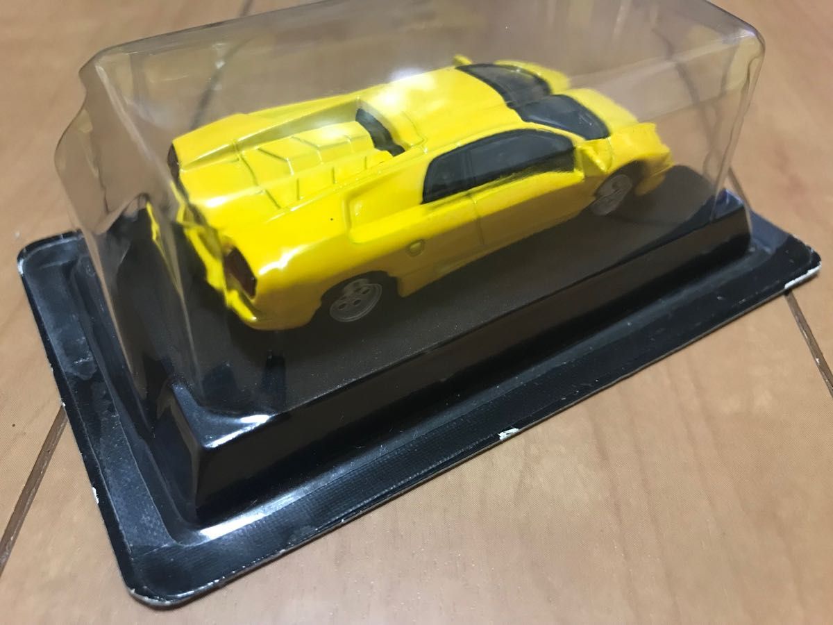 京商 1/64 ランボルギーニ・ミニカーコレクション ランボルギーニ ディアブロ／Lamborghini Diablo イエロー