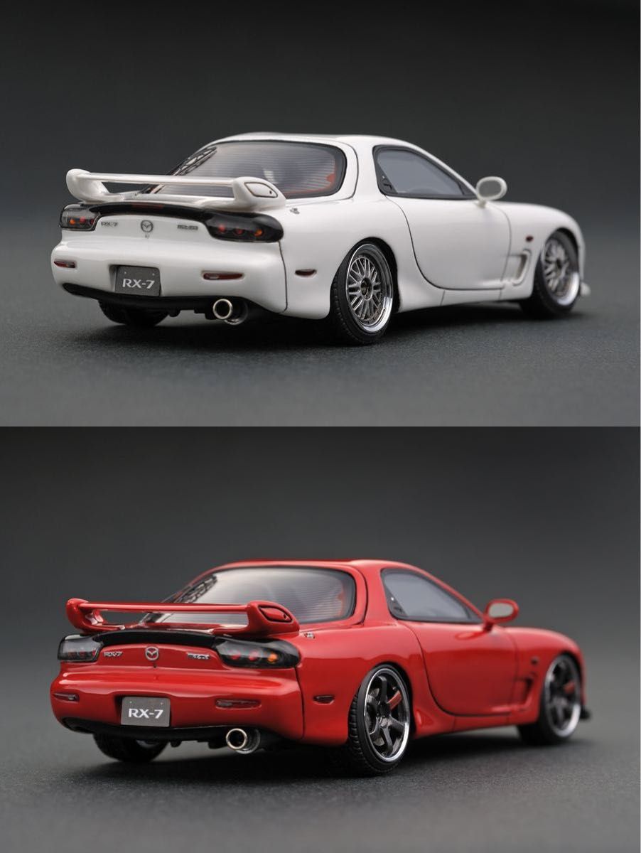 イグニッションモデル 1/43 マツダ RX-7 (FD3S) Type RS【IG0203】&【IG0205】希少な2台セット