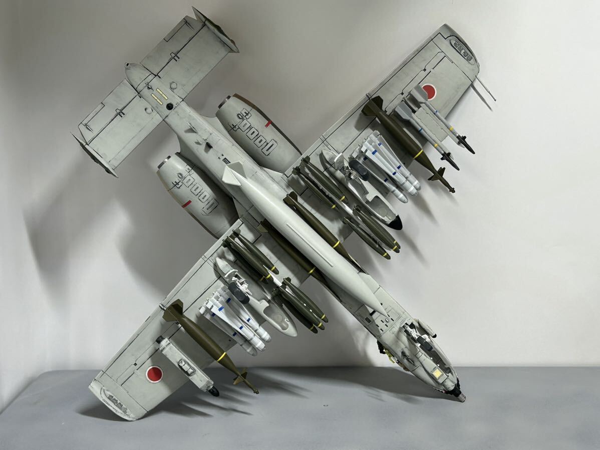 ★1/72 A-10 サンダーボルト　架空航空自衛隊機　女性パイロット付き　プラモデル完成品_画像10