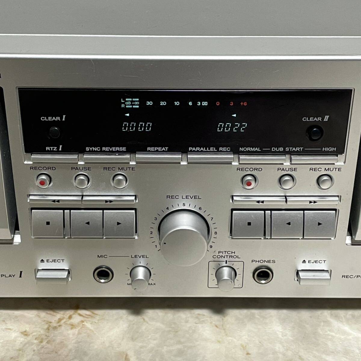 TEAC ティアック W-890R MKⅡ-S ダブル カセットデッキ ダブルオートリバース (r723)の画像2