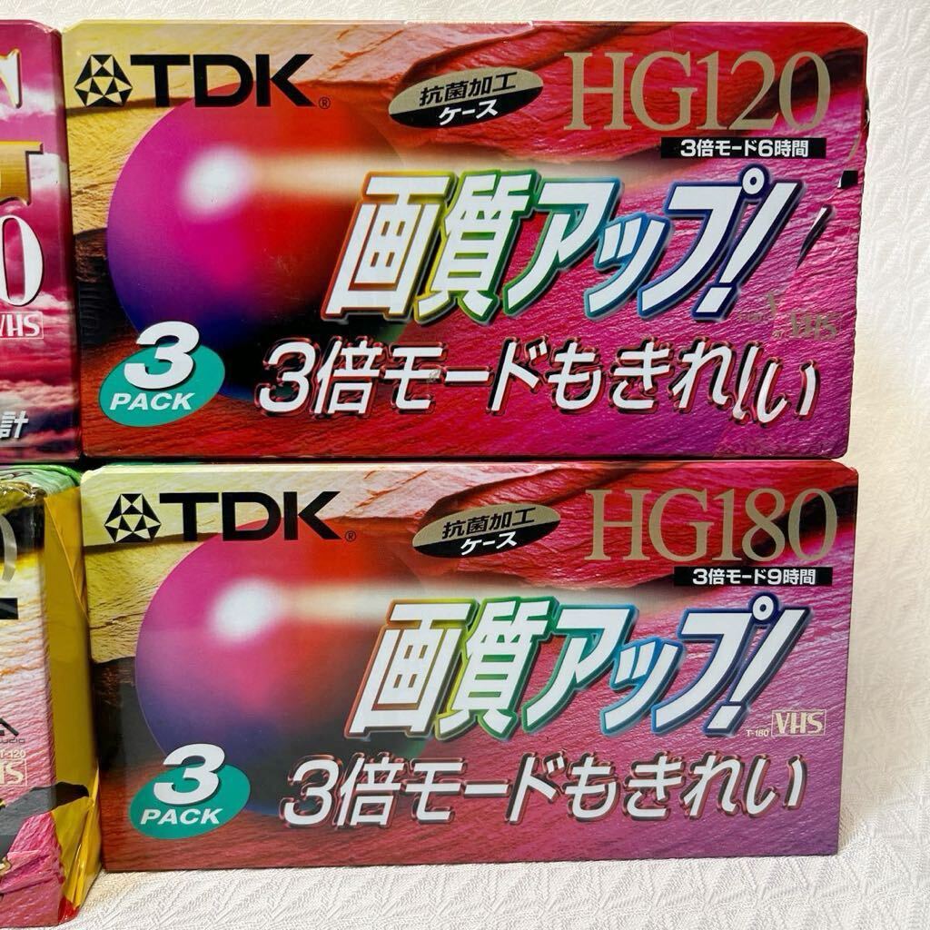 TDK 未開封 ビデオカセットテープ T-140HGTX3 など まとめ売り 現状品_画像3