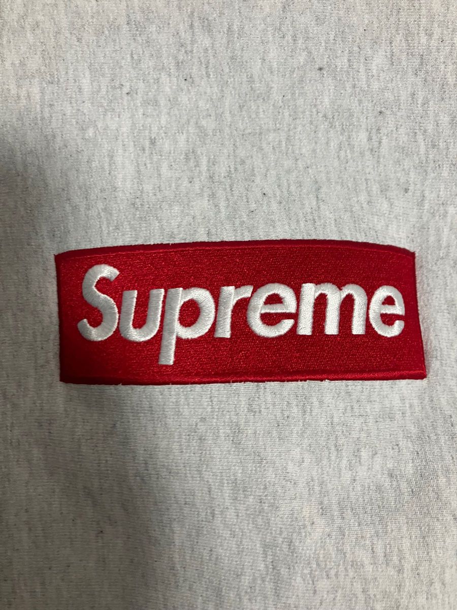 シュプリーム SUPREME Box Logo Crewneck ボックスロゴ スウェット クルーネック Grey グレー