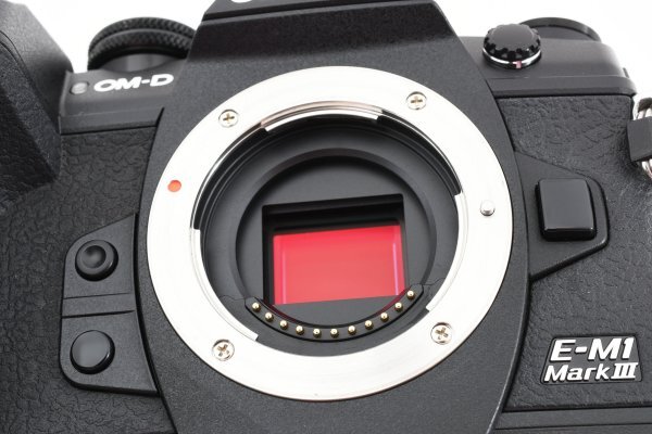 ●極上品●オリンパス OLYMPUSミラーレス一眼カメラ OM-D E-M1 MarkIII ボディ ブラック / 元箱・付属品付【0302B】の画像10