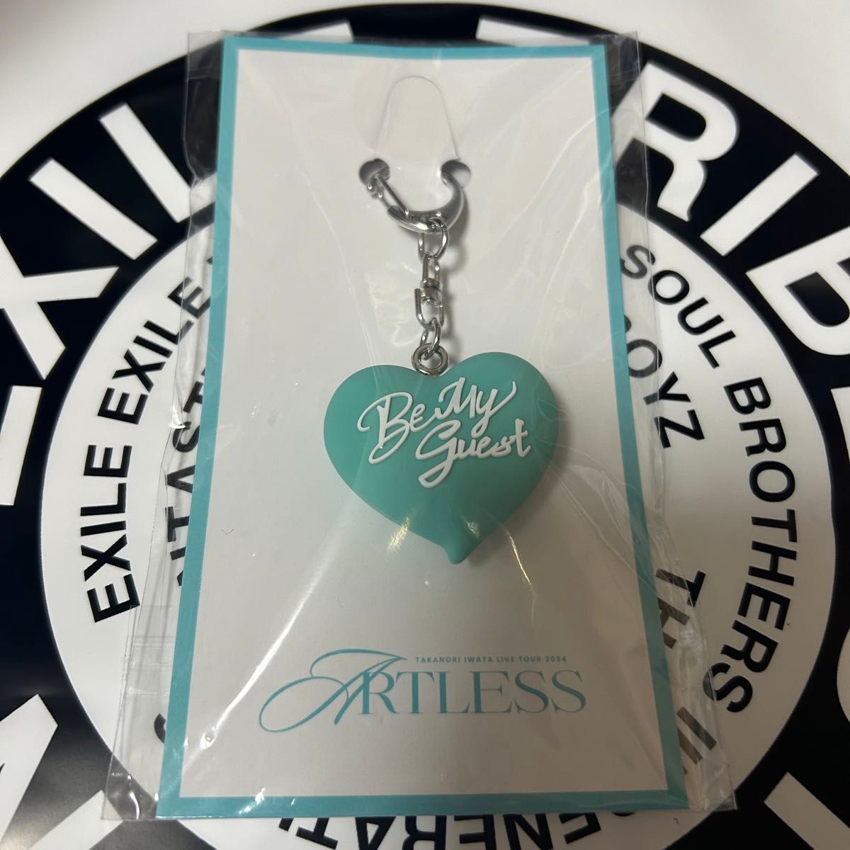 三代目 J SOUL BROTHERS【ETS限定】ARTLESS ハートキーホルダー 三代目 J SOUL BROTHERS【ETS限定】ARTLESS ハートキーホルダー