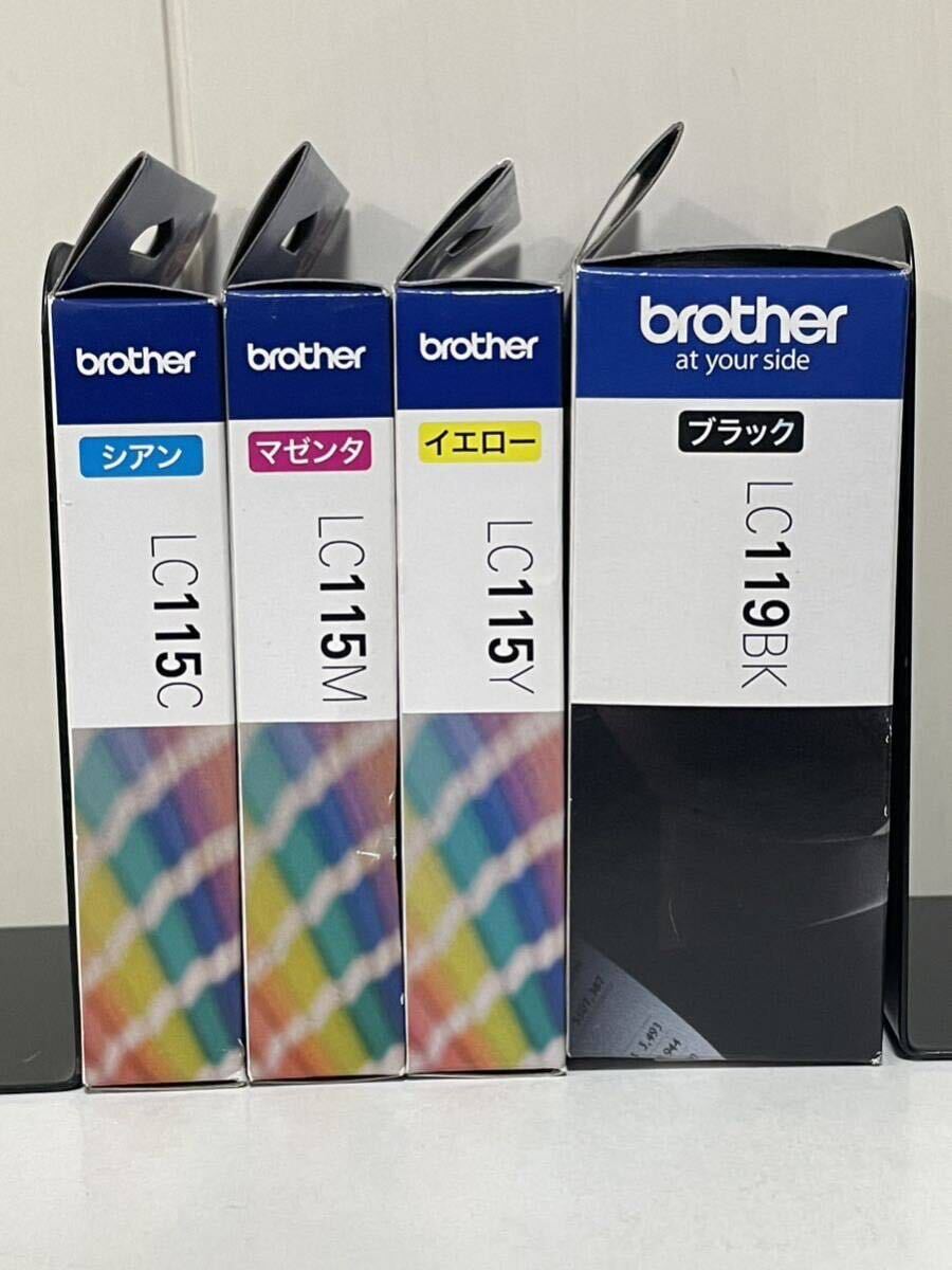 ブラザー brother LC119BK LC115C LC115M LC115Y 純正 未使用_画像4