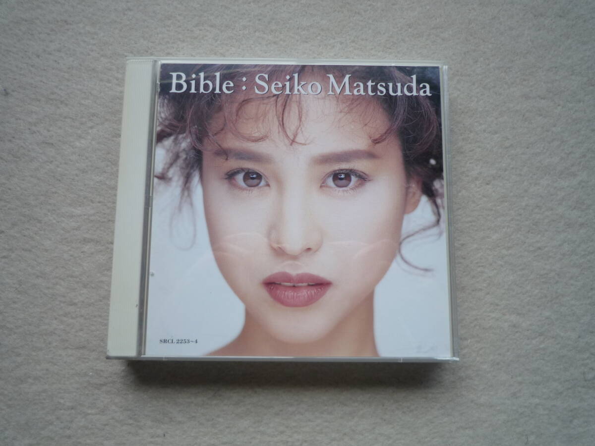 松田聖子　ベストアルバム　Bible　2CD_画像1