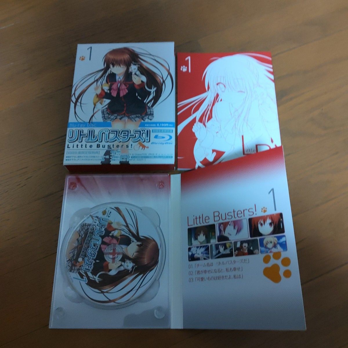 Blu-ray リトルバスターズ1巻から 9巻(初回限定版) 