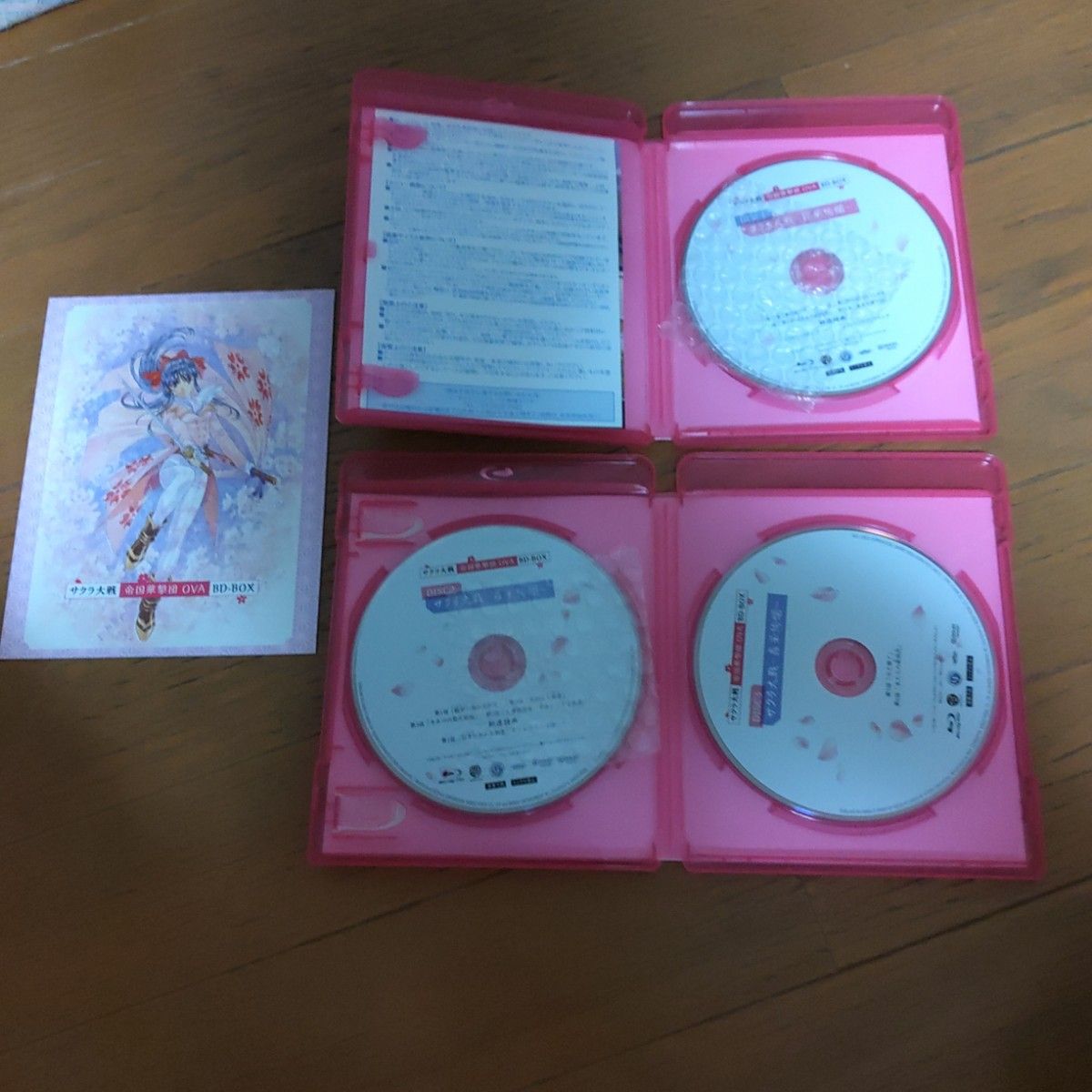 Blu-ray サクラ大戦 帝国華撃団 OVA BD-BOX 3枚組 サクラ大戦 収納ボックス付き帯付き Blu-ray サクラ大戦 帝国華撃団 OVA BD-BOX 3枚組 サクラ大戦 収納ボックス付き帯付き